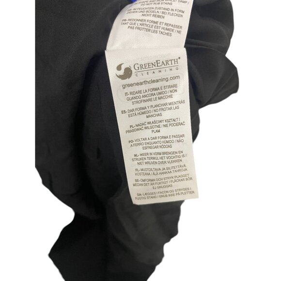 Boden Womens Fit & Flare Dress Black UK 14 US 10 Floral Metallic Frill D0347 NWT - Picture 10 of 15